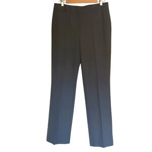 Talbot's Gray Heritage Style Work Straight Leg Pant Wool Blend Women's Size 10